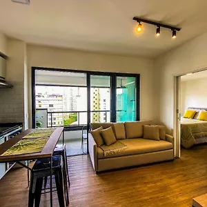  Apartamento Piscina No Terraco, Sala E Na Bela Cintra Proximo A Paulista